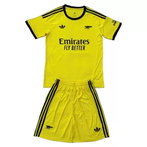 Kit De Football Gardien Arsenal Enfant 25/26 Jaune Kit De Football Gardien Arsenal Enfant 25/26 Jaune