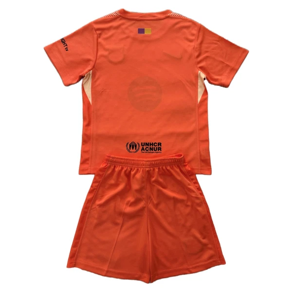 Kit De Football Gardien FC Barcelone Enfant 25/26 Orange