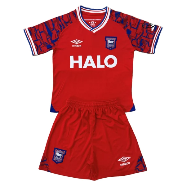 Kit De Football Ipswich Town Enfant Extérieur 25/26 Kit De Football Ipswich Town Enfant Extérieur 25/26