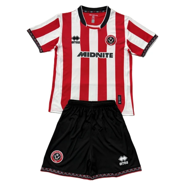 Kit De Football Sheffield United Enfant Domicile 25/26 Kit De Football Sheffield United Enfant Domicile 25/26