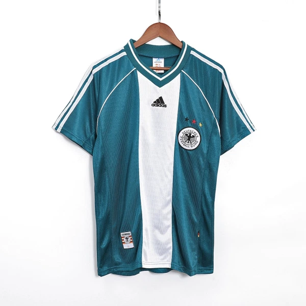 Maillot De Foot Allemagne Extérieur Retro 1998