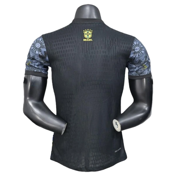 Maillot De Foot Brésil 2025 Noir - Spécial