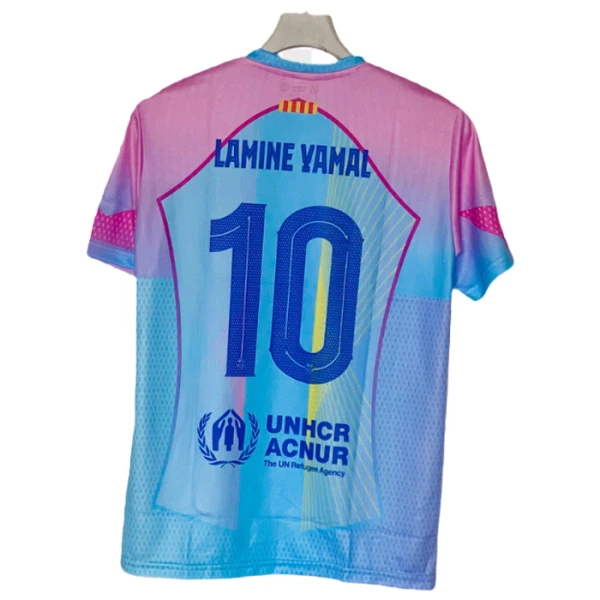 Maillot De Foot FC Barcelone Lamine Yamal 10 25/26 Bleu - Spécial Maillot De Foot FC Barcelone Lamine Yamal 10 25/26 Bleu - Spécial