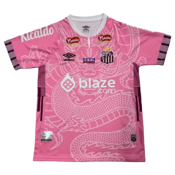 Maillot De Foot Santos FC 25/26 Dragon Rose