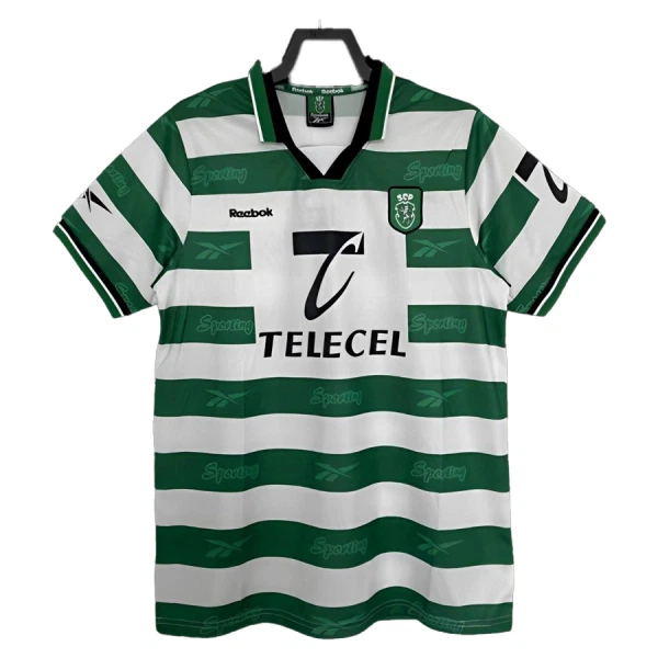 Maillot De Foot Sporting CP 1999-2000 Domicile Maillot De Foot Sporting CP 1999-2000 Domicile