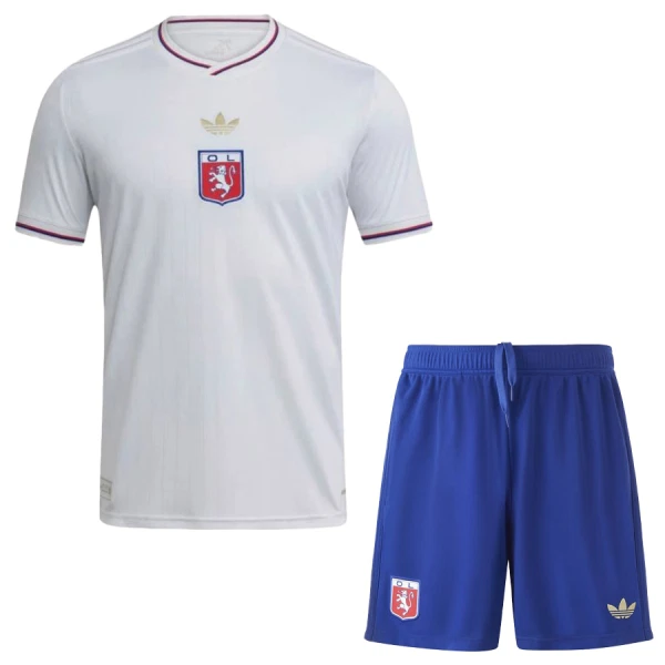 Kit De Football Olympique Lyonnais Enfant Anniversaire 25/26 Kit De Football Olympique Lyonnais Enfant Anniversaire 25/26