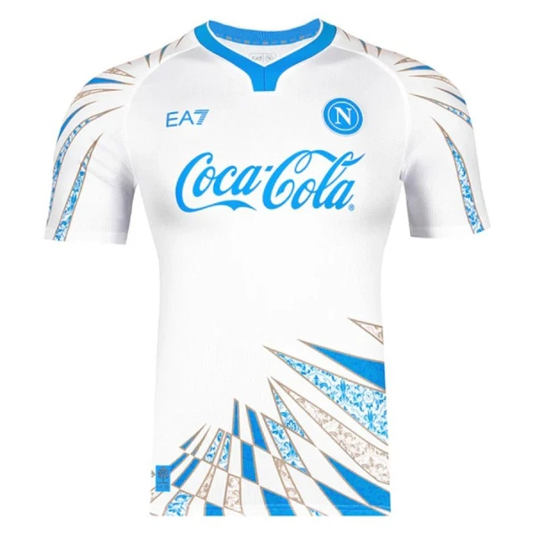 Maillot De Foot SSC Naples Pre-Match 25/26 Blanc