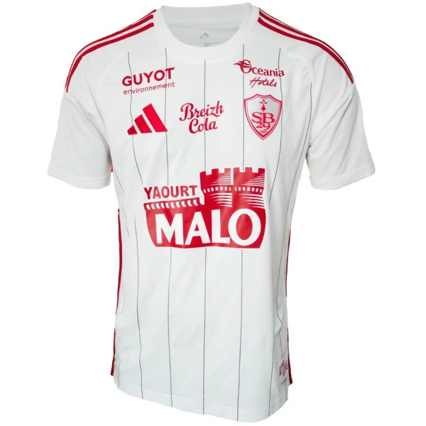 Maillot De Foot Stade Brestois Extérieur 25/26
