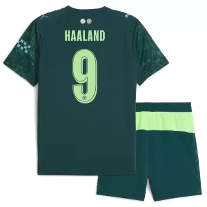 Kit De Football Manchester City Erling Haaland 9 Enfant Fourth EA Sport 25/26 Kit De Football Manchester City Erling Haaland 9 Enfant Fourth EA Sport 25/26