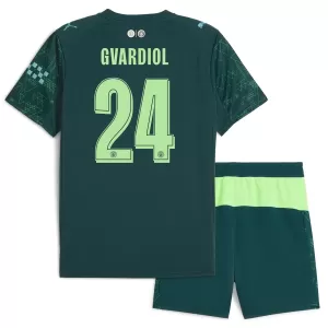 Kit De Football Manchester City Josko Gvardiol 24 Enfant Fourth EA Sport 25/26
