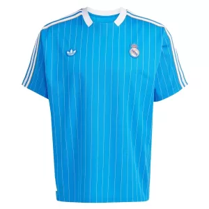 Maillot De Foot Real Madrid Terrace Icons 25/26 Bleu Maillot De Foot Real Madrid Terrace Icons 25/26 Bleu