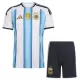 Kit De Football Argentine Enfant Domicile Coupe du Monde 2026