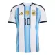 Kit De Football Argentine Lionel Messi 10 Enfant Domicile Coupe du Monde 2026