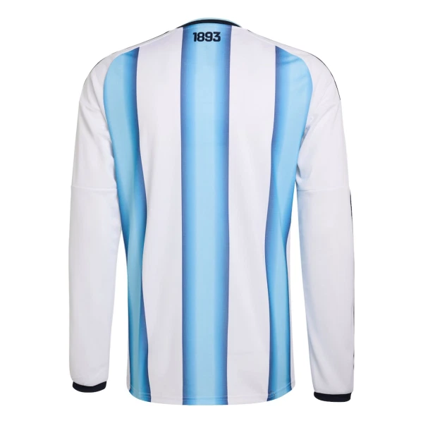 Maillot De Foot Argentine Domicile Coupe du Monde 2026 Manches Longues