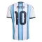 Maillot De Foot Argentine Lionel Messi 10 Domicile Coupe du Monde 2026