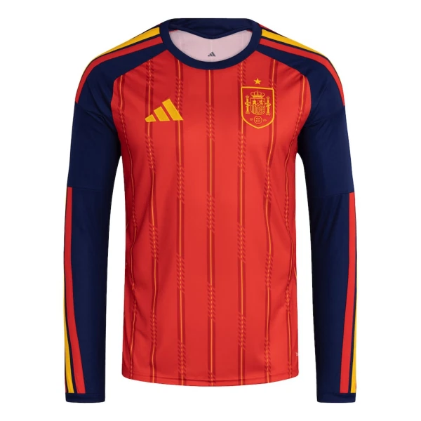 Maillot De Foot Espagne Domicile Coupe du Monde 2026 Manches Longues Maillot De Foot Espagne Domicile Coupe du Monde 2026 Manches Longues
