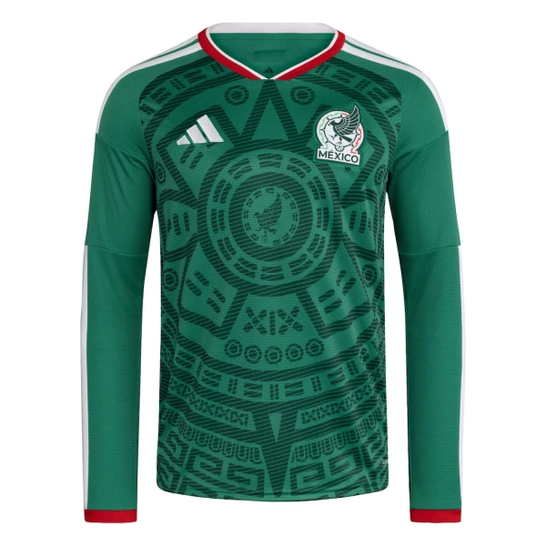 Maillot De Foot Mexique Domicile Coupe du Monde 2026 Manches Longues Maillot De Foot Mexique Domicile Coupe du Monde 2026 Manches Longues