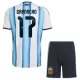 Kit De Football Argentine Garnacho 17 Enfant Domicile Coupe du Monde 2026