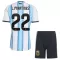 Kit De Football Argentine Lautaro Martínez 22 Enfant Domicile Coupe du Monde 2026
