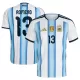 Maillot De Foot Argentine Cristian Romero 13 Domicile Coupe du Monde 2026