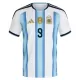 Maillot De Foot Argentine Julián Álvarez 9 Domicile Coupe du Monde 2026