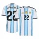 Maillot De Foot Argentine Lautaro Martínez 22 Domicile Coupe du Monde 2026