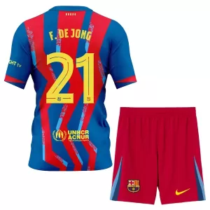 Kit De Football FC Barcelone Frenkie de Jong 21 Enfant Fourth 25/26