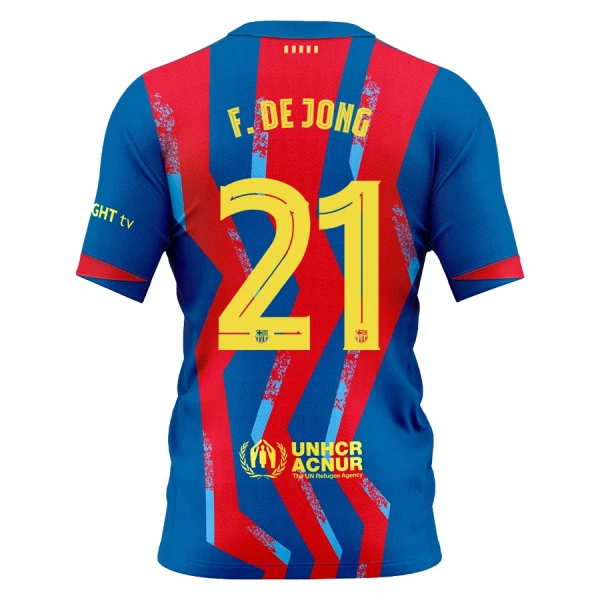 Kit De Football FC Barcelone Frenkie de Jong 21 Enfant Fourth 25/26