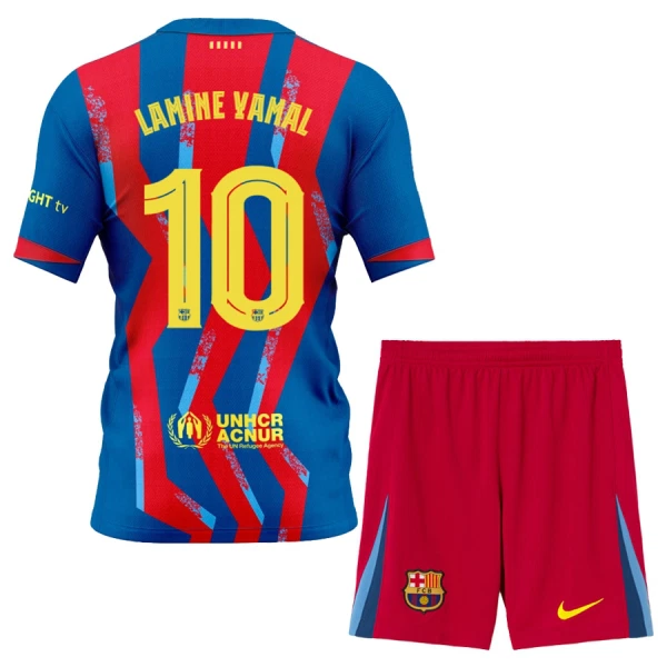 Kit De Football FC Barcelone Lamine Yamal 10 Enfant Fourth 25/26