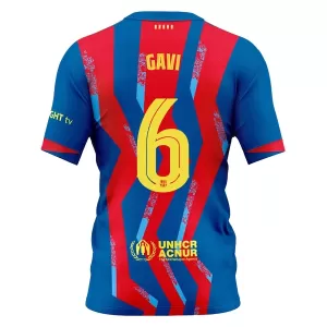 Maillot De Foot FC Barcelone Gavi 6 Fourth 25/26