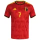 Kit De Football Belgique Kevin De Bruyne 7 Enfant Domicile Coupe du Monde 2026