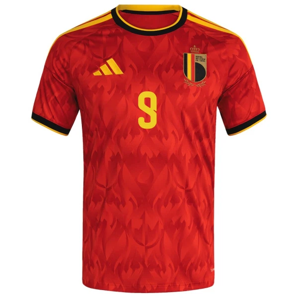 Kit De Football Belgique Trossard 9 Enfant Domicile Coupe du Monde 2026