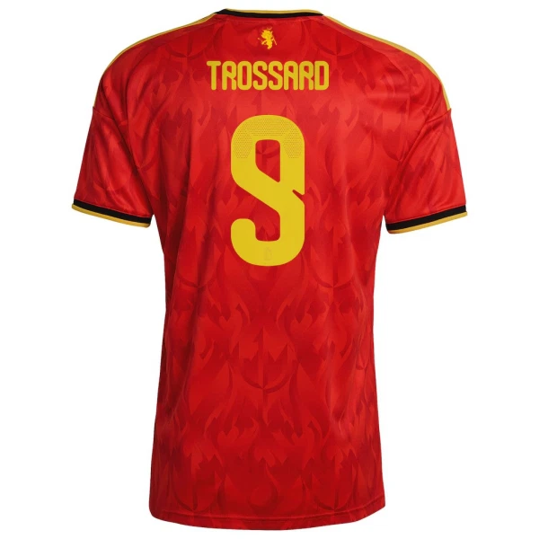 Kit De Football Belgique Trossard 9 Enfant Domicile Coupe du Monde 2026
