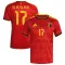 Maillot De Foot Belgique De Ketelaere 17 Domicile Coupe du Monde 2026