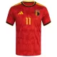 Maillot De Foot Belgique Jérémy Doku 11 Domicile Coupe du Monde 2026