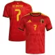 Maillot De Foot Belgique Kevin De Bruyne 7 Domicile Coupe du Monde 2026