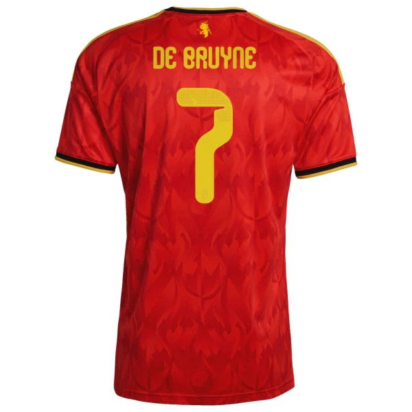 Maillot De Foot Belgique Kevin De Bruyne 7 Domicile Coupe du Monde 2026