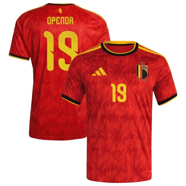 Maillot De Foot Belgique Openda 19 Domicile Coupe du Monde 2026 Maillot De Foot Belgique Openda 19 Domicile Coupe du Monde 2026