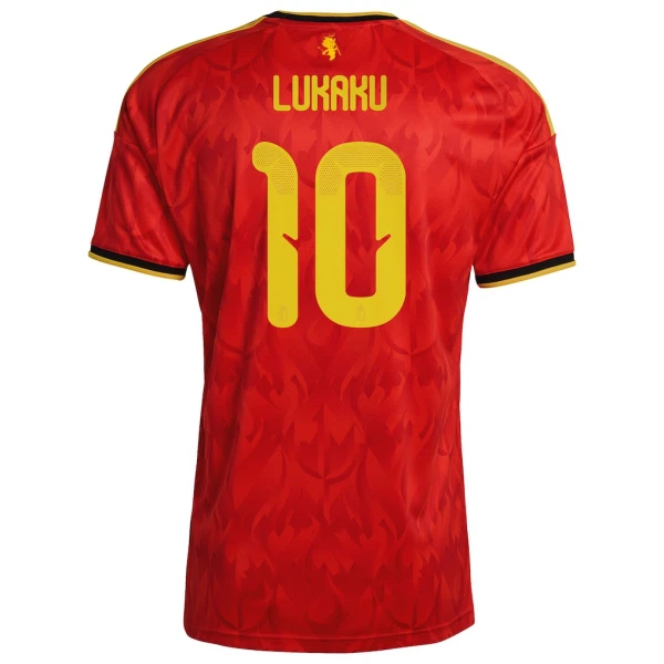 Maillot De Foot Belgique Romelu Lukaku 10 Domicile Coupe du Monde 2026