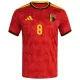 Maillot De Foot Belgique Tielemans 8 Domicile Coupe du Monde 2026