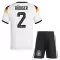 Kit De Football Allemagne Antonio Rudiger 2 Enfant Domicile Coupe du Monde 2026