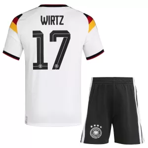 Kit De Football Allemagne Florian Wirtz 17 Enfant Domicile Coupe du Monde 2026