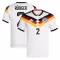 Maillot De Foot Allemagne Antonio Rudiger 2 Domicile Coupe du Monde 2026