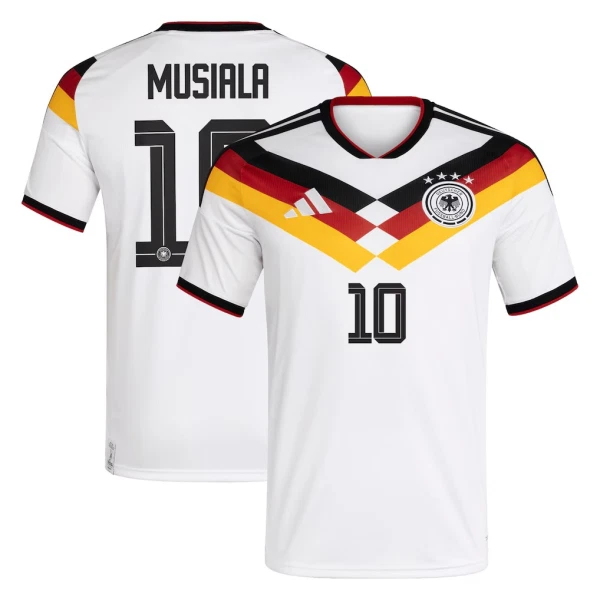Maillot De Foot Allemagne Jamal Musiala 10 Domicile Coupe du Monde 2026 Maillot De Foot Allemagne Jamal Musiala 10 Domicile Coupe du Monde 2026