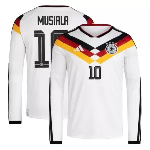 Maillot De Foot Allemagne Jamal Musiala 10 Domicile Coupe du Monde 2026 Manches Longues