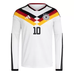 Maillot De Foot Allemagne Jamal Musiala 10 Domicile Coupe du Monde 2026 Manches Longues