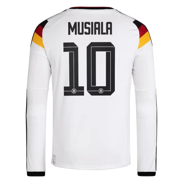 Maillot De Foot Allemagne Jamal Musiala 10 Domicile Coupe du Monde 2026 Manches Longues