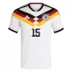 Maillot De Foot Allemagne Nico Schlotterbeck 15 Domicile Coupe du Monde 2026
