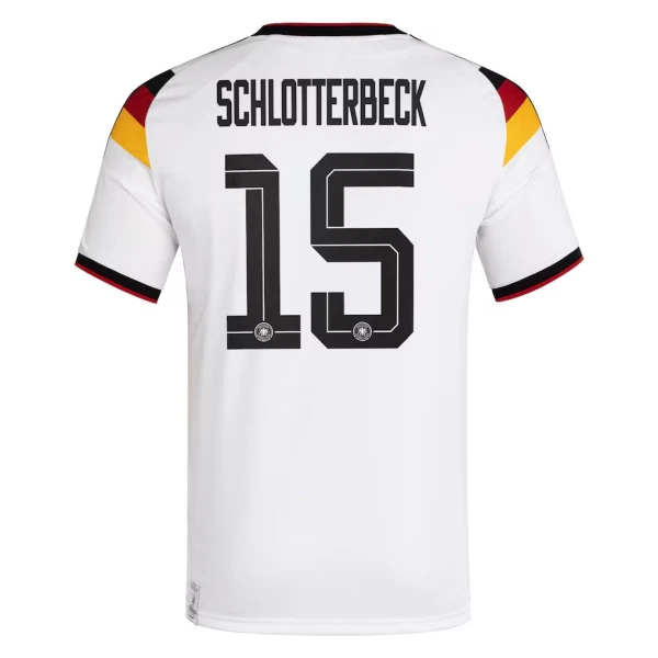 Maillot De Foot Allemagne Nico Schlotterbeck 15 Domicile Coupe du Monde 2026