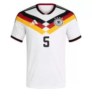 Maillot De Foot Allemagne Pavlovic 5 Domicile Coupe du Monde 2026